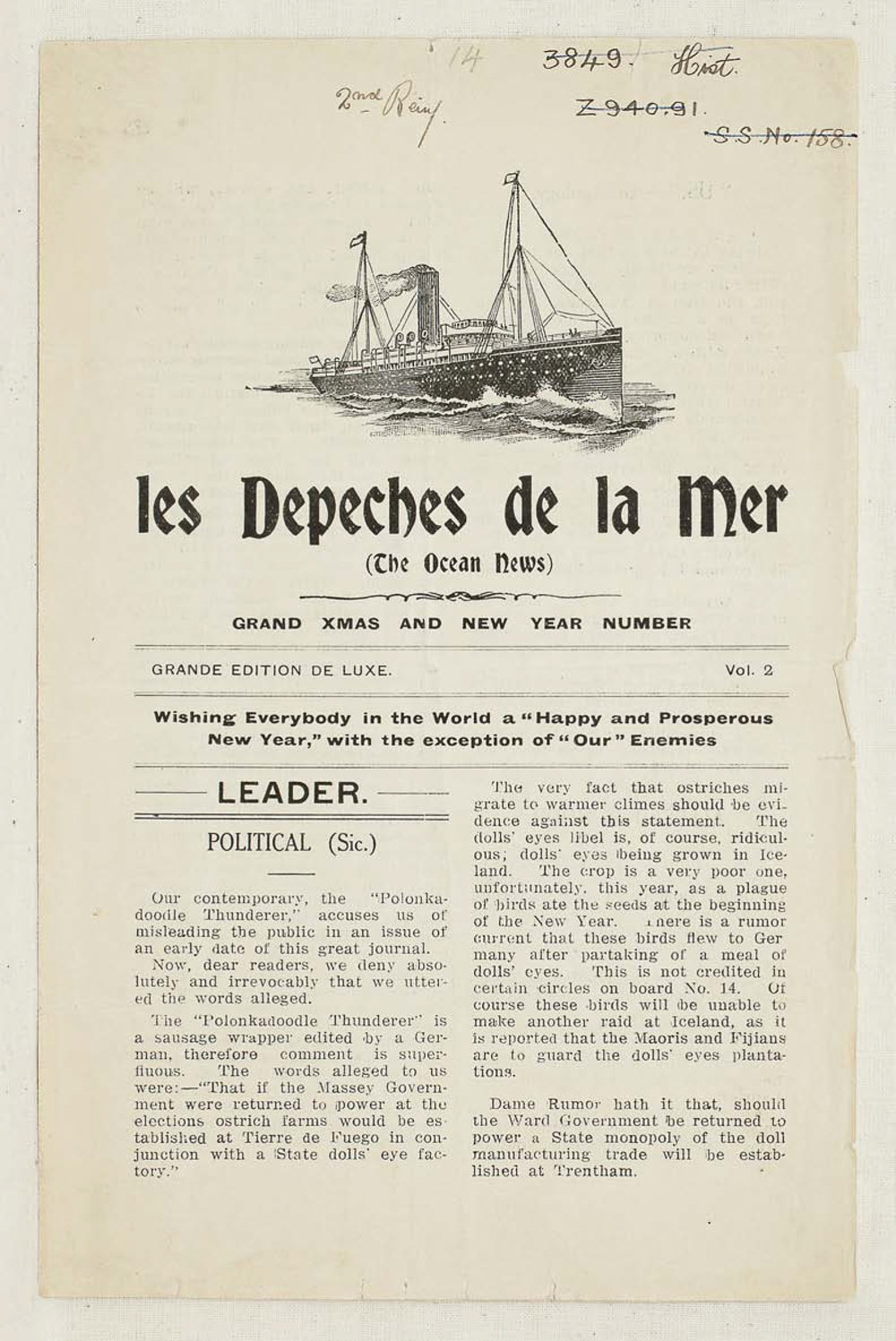 Les Depeches de la Mer 2