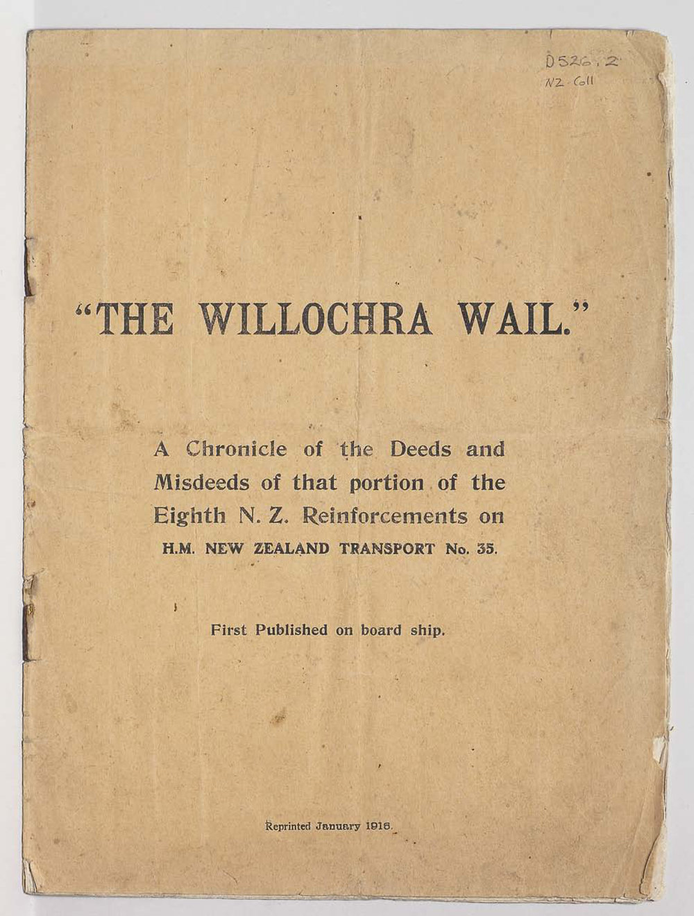 Willochra Wail