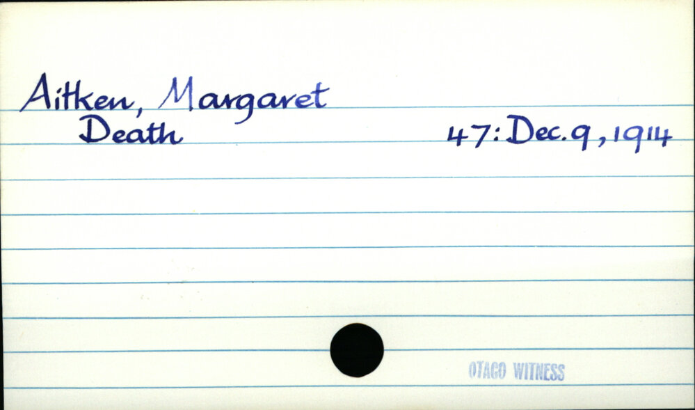 Aitken, Margaret