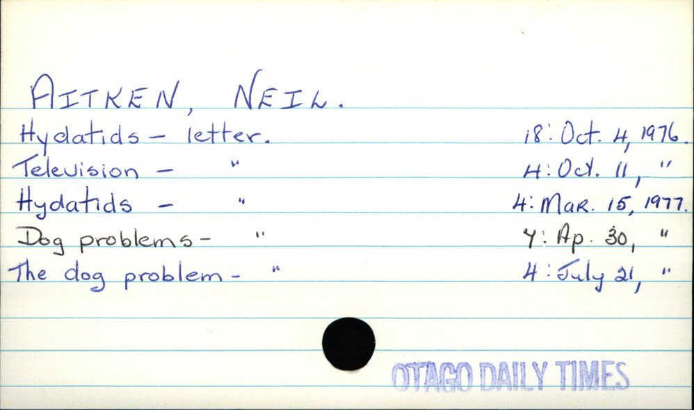 AITKEN, NEIL 