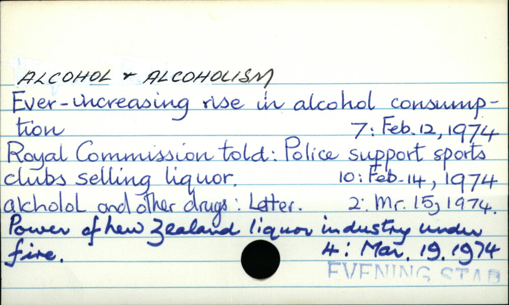 Alcohol and alcoholism