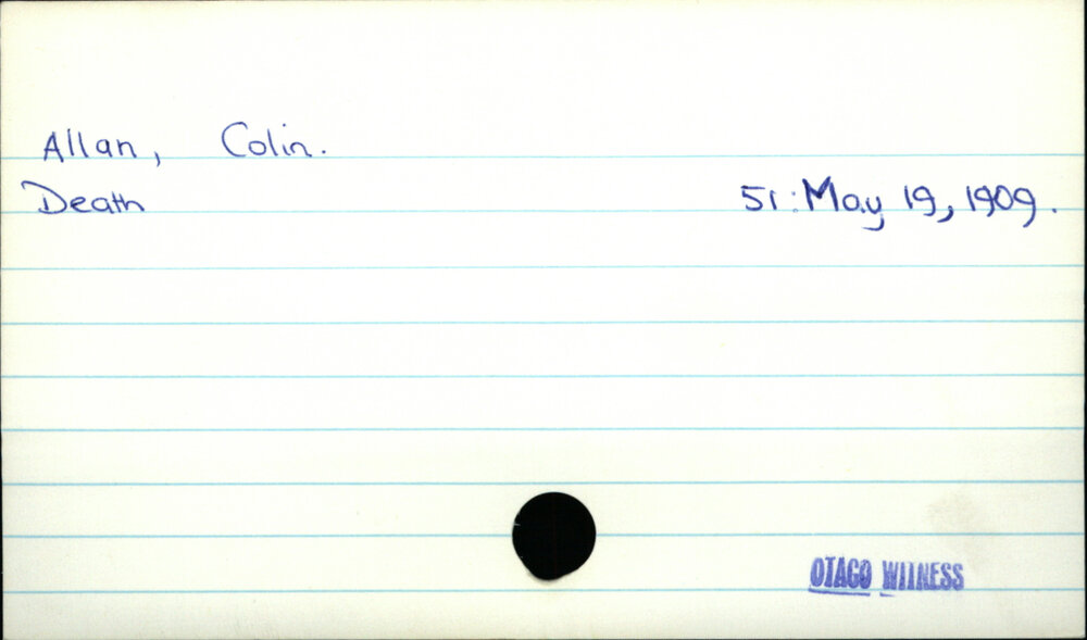 Allan, Colin 