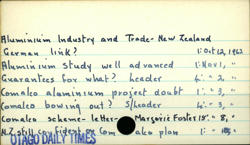Aluminium industry and trade  
