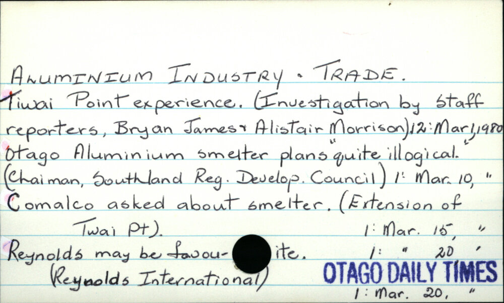 Aluminium industry and trade