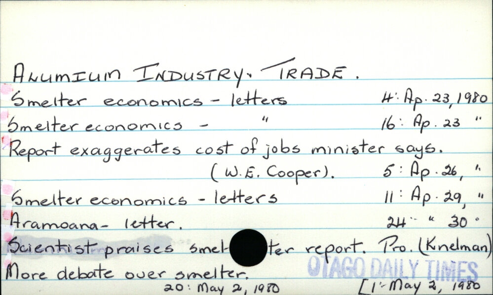 Aluminium industry and trade
