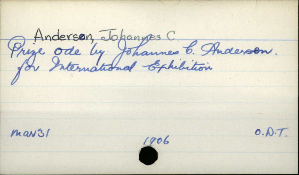 Andersen, Johannes C
