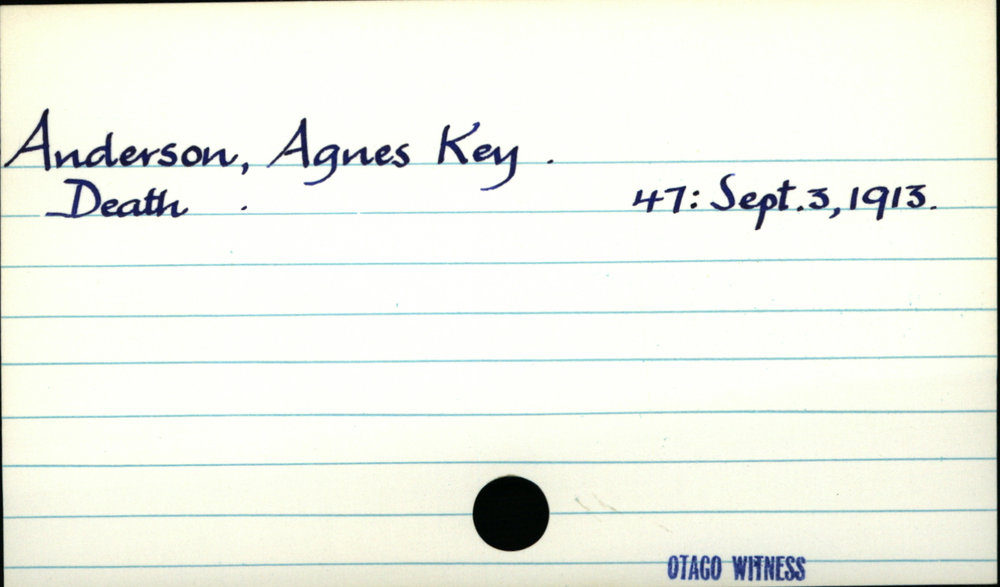 Anderson, Agnes Key