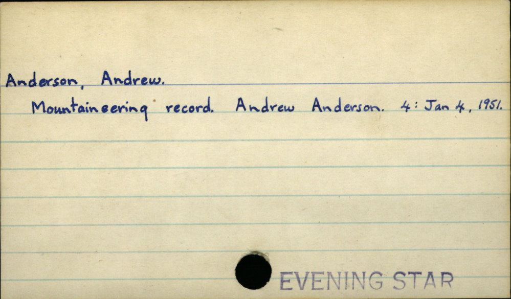 Anderson, Andrew