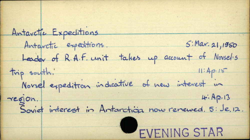 Antarctic Expeditions