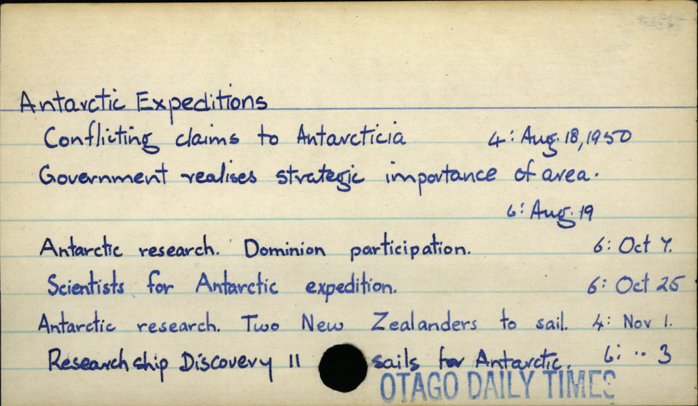 Antarctic Expeditions 