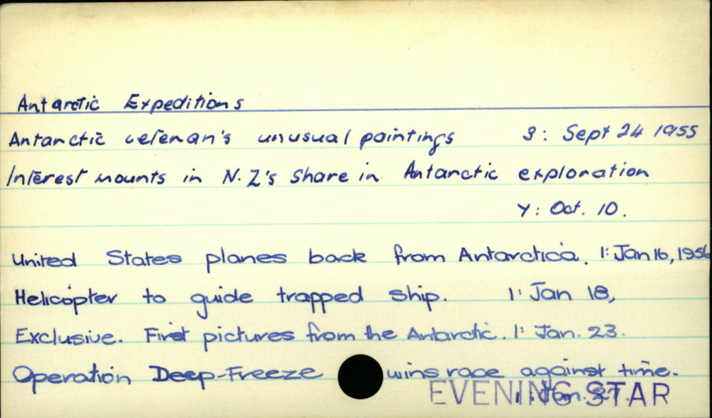 Antarctic Expeditions 
