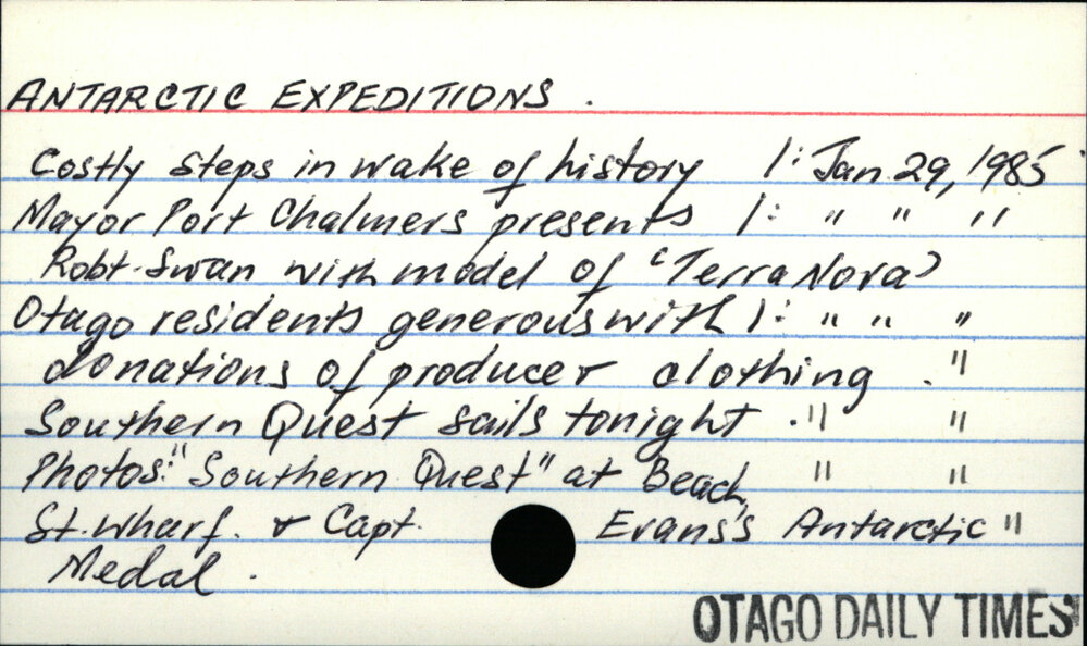 Antarctic Expeditions