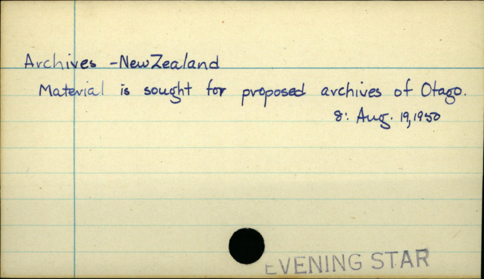 Archives - New Zealand 