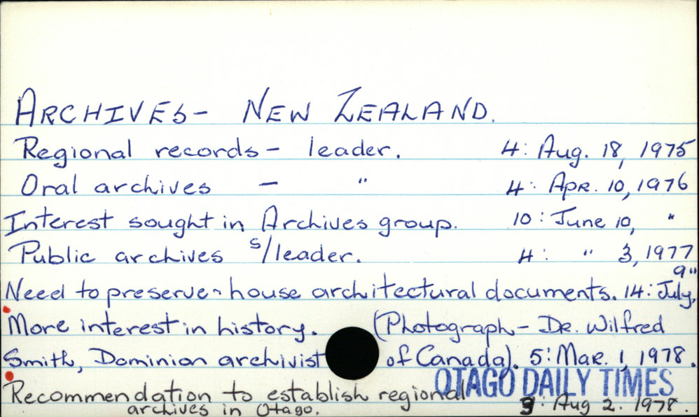 ARCHIVES - NEW ZEALAND 