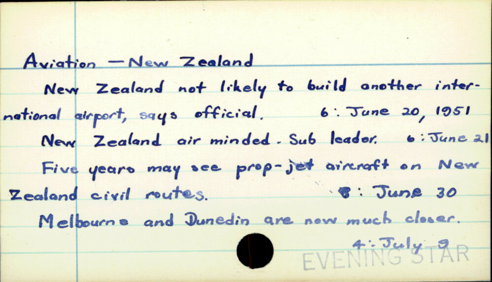 Aviation - New Zealand 