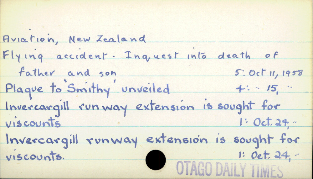 Aviation - New Zealand 