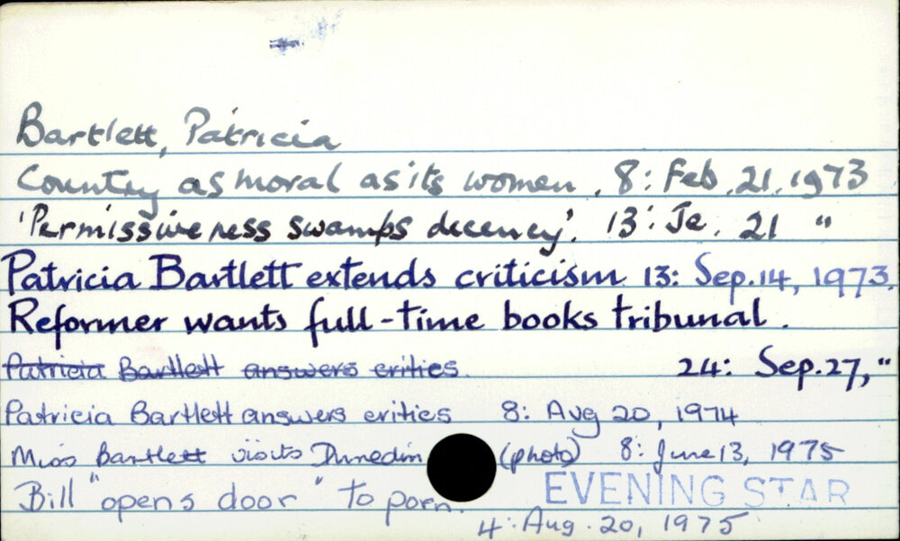 Bartlett, Patricia 