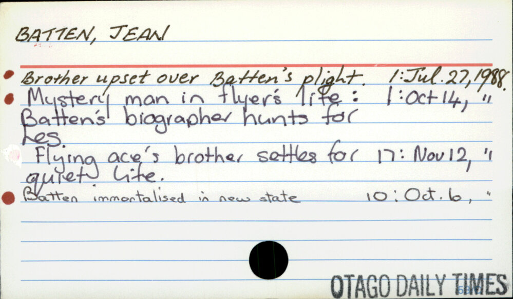 BATTEN, JEAN