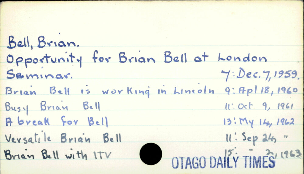 Bell, Brian