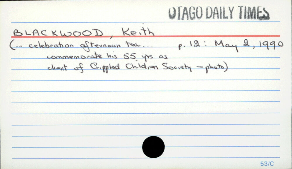 Blackwood,  Keith