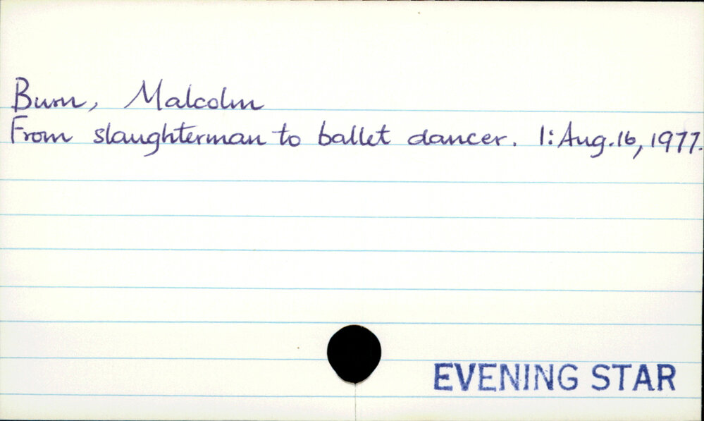 Burn, Malcolm 