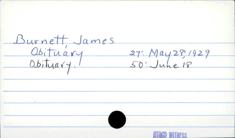 Burnett, James