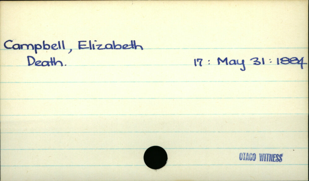 Campbell, Elizabeth