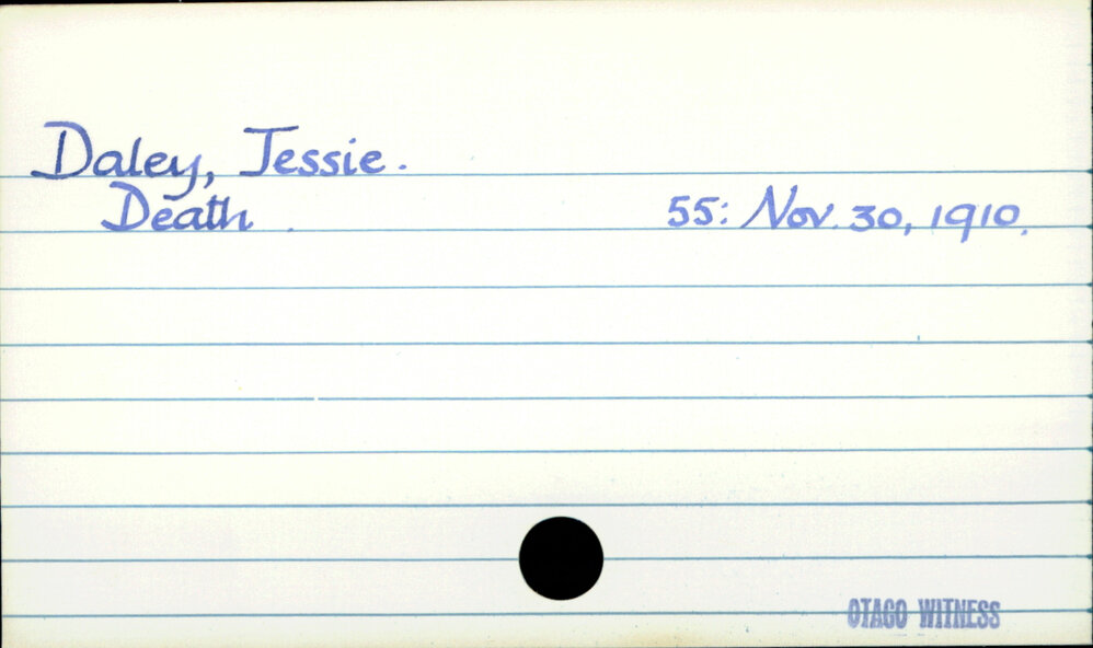 Daley, Jessie.