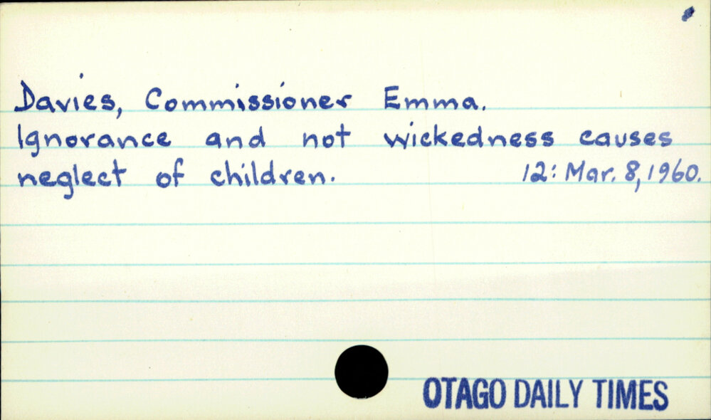 Davies, Emma (Commissioner)