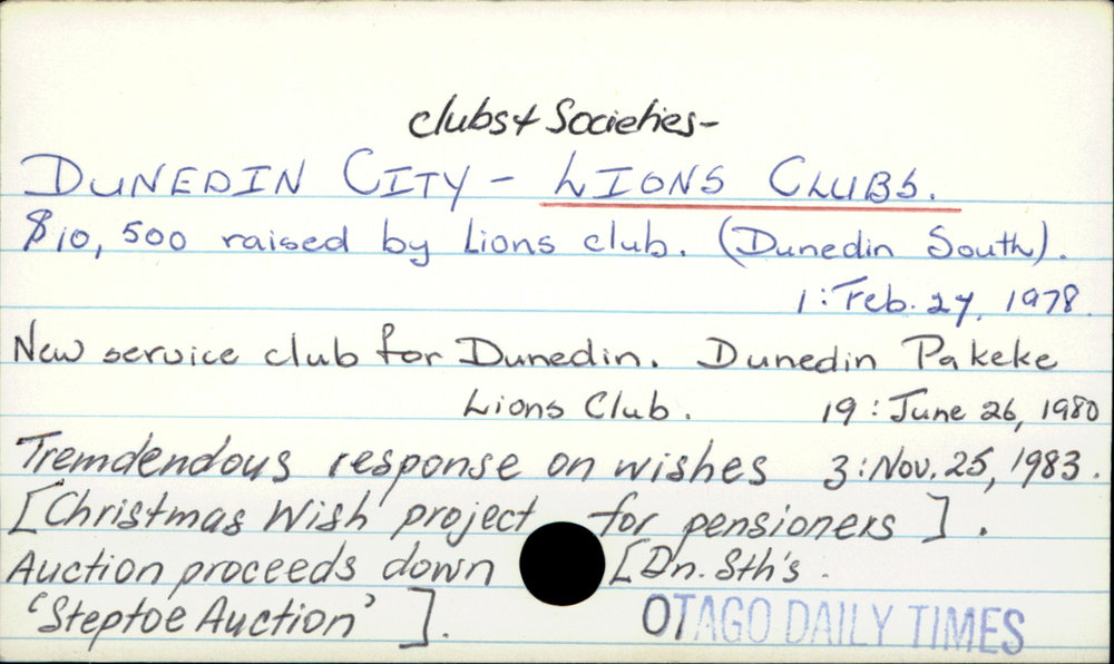Lions clubs