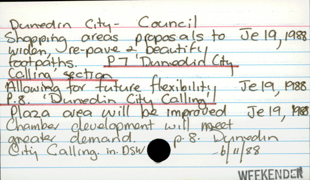 Dunedin City - Council