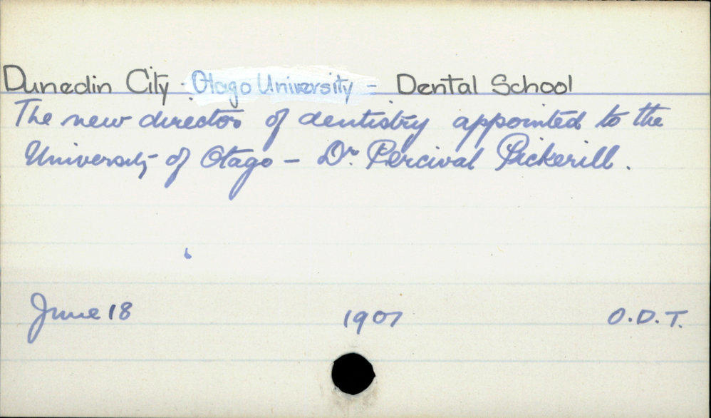 Dunedin City - Dental School