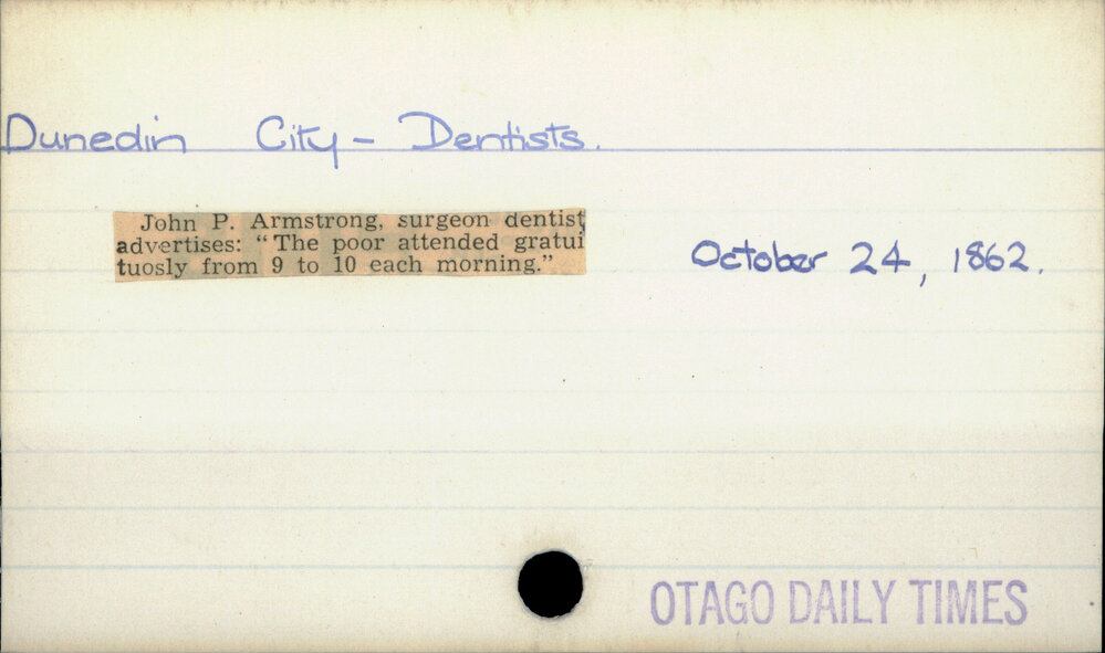 Dunedin City - Dentists