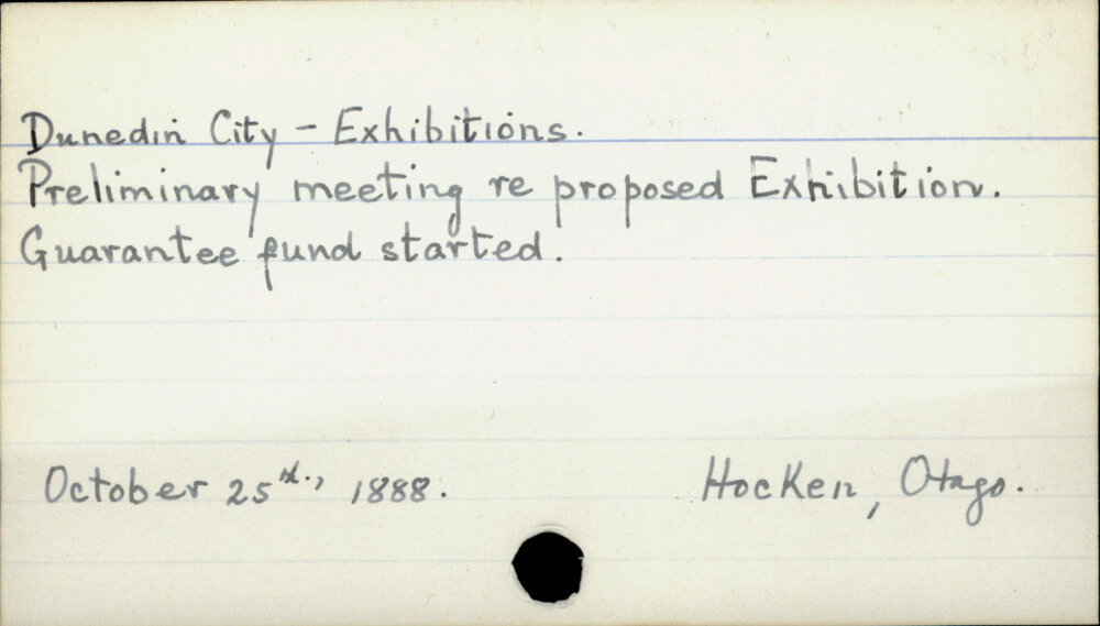 Dunedin City - Exhibitions