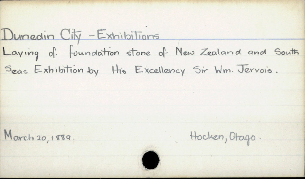 Dunedin City - Exhibitions