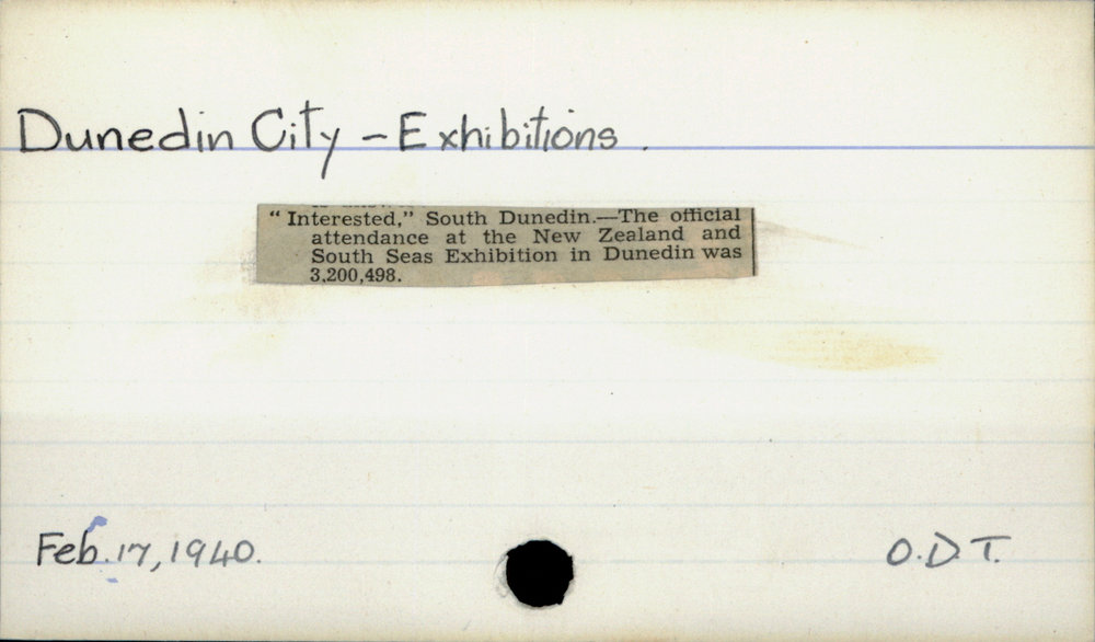 Dunedin City - Exhibitions