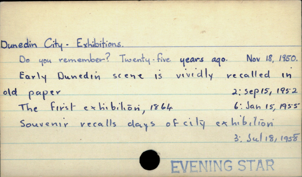 Dunedin City - Exhibitions