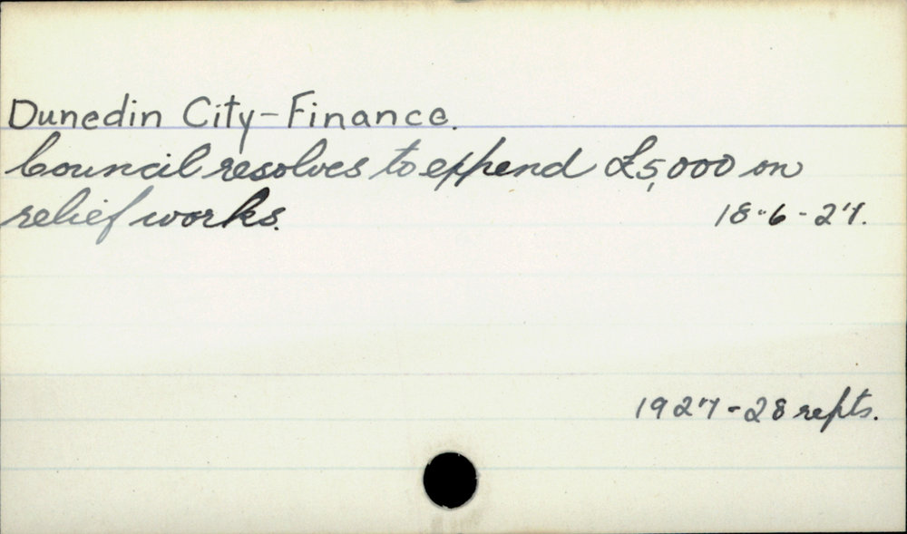 Dunedin City - Finance