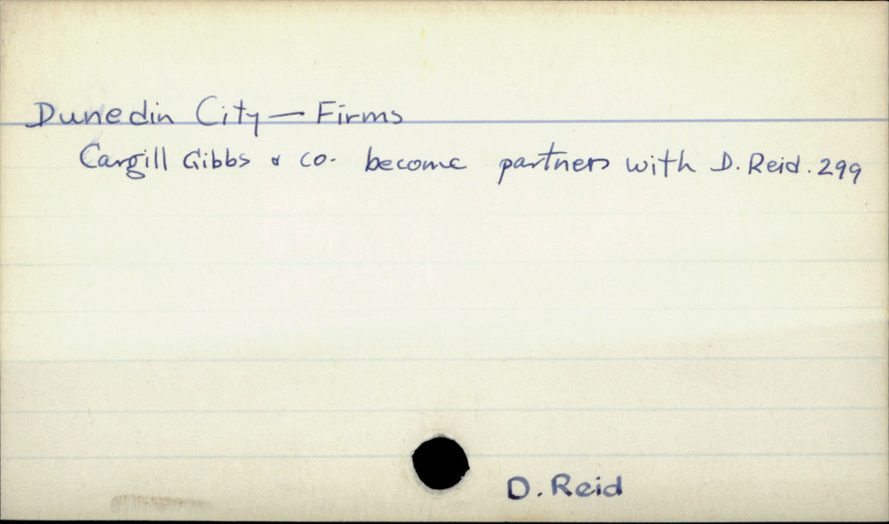 Dunedin City - Firms
