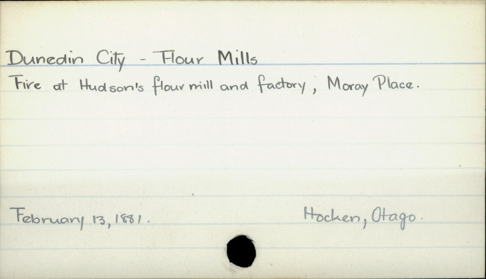 Dunedin City - Flour Mills