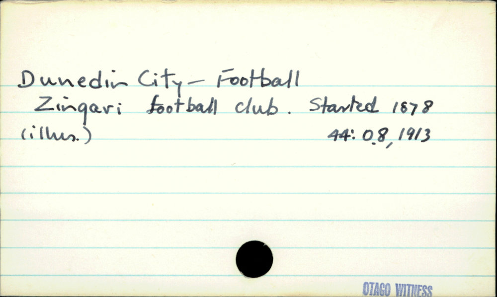 Dunedin City - Football