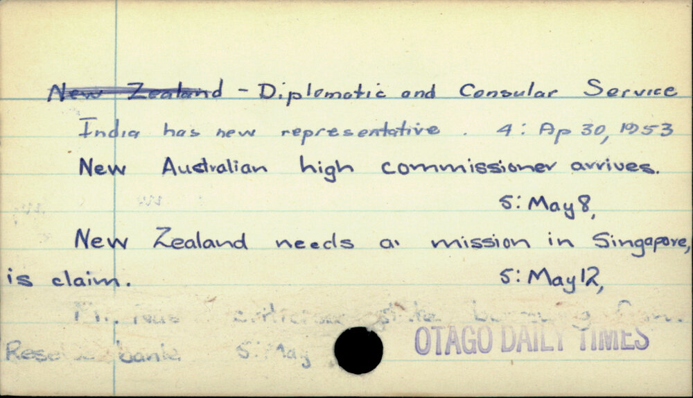 Diplomatic and Consular Service
