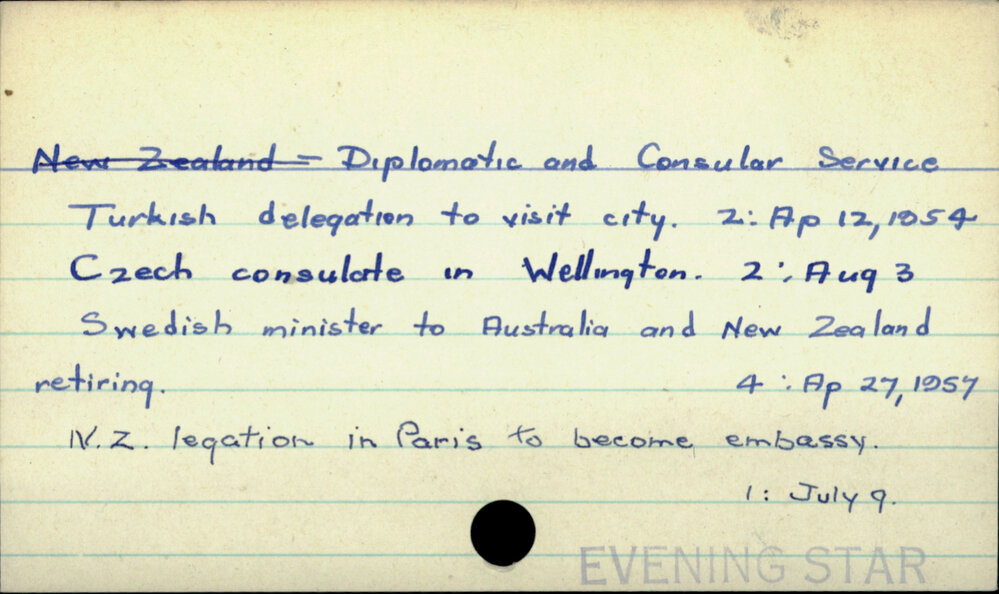 Diplomatic and Consular Service