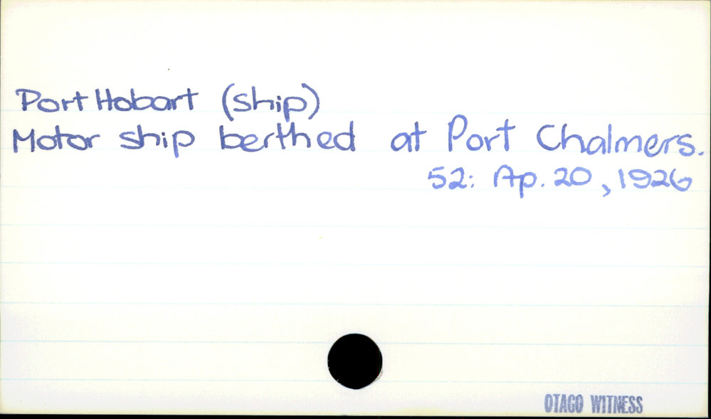Port Hobart (ship)