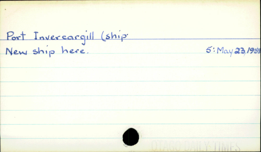 Port Invercargill (ship)