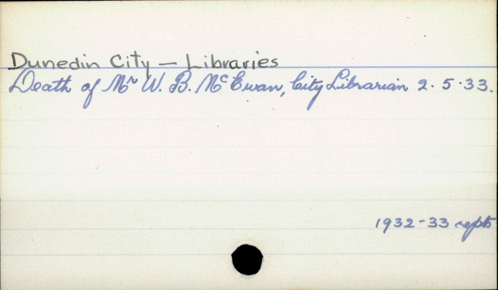 Dunedin City - Libraries