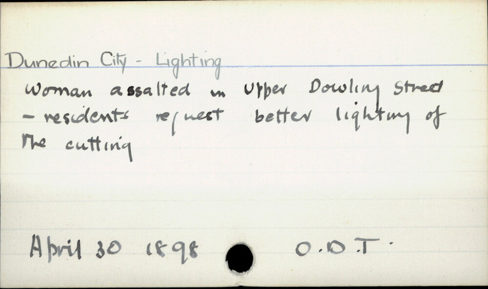 Dunedin City - Lighting 