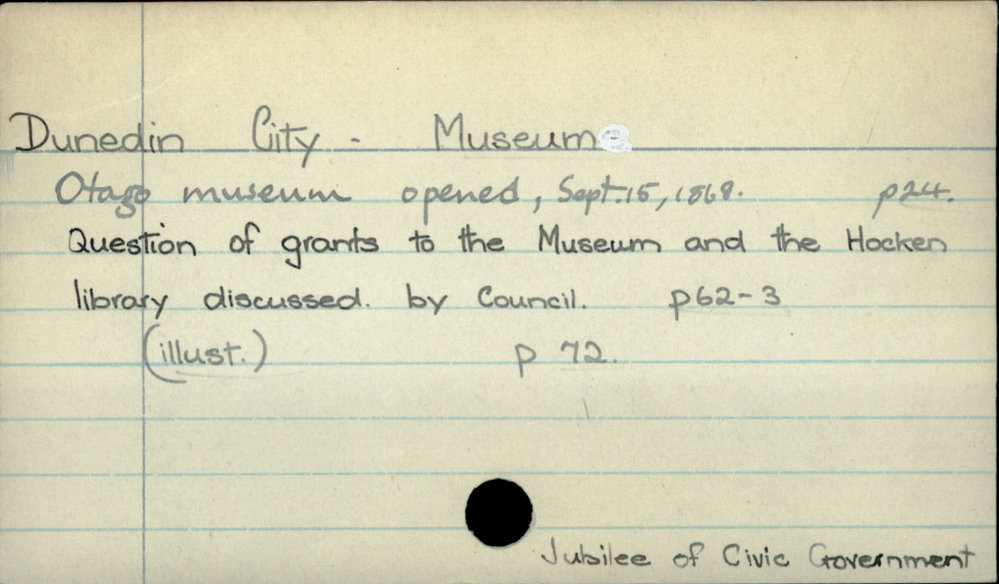 Dunedin City - Museum