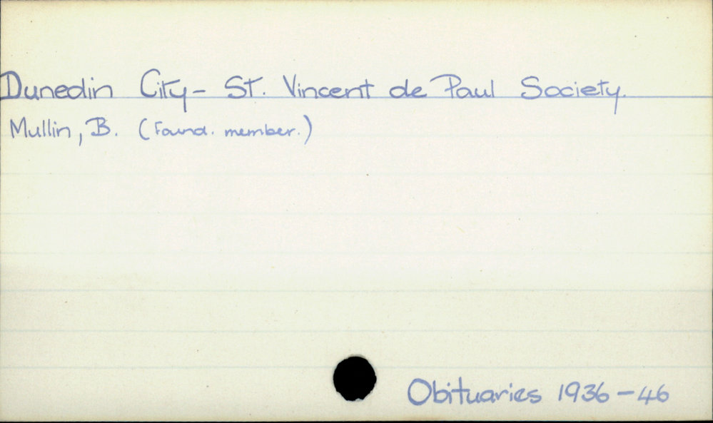 Dunedin City - St Vincent de Paul Society