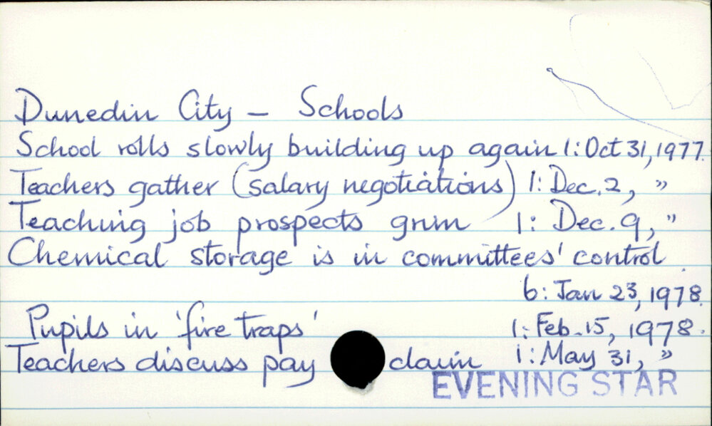 Dunedin City - Schools